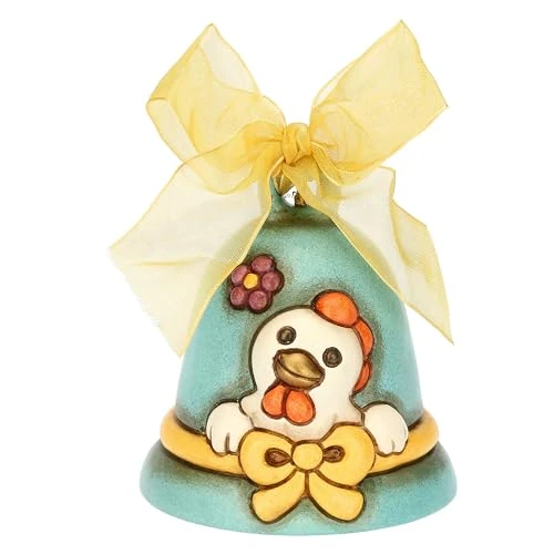 Offerta a tempo: THUN, Campanella Azzurra Limited Edition in Ceramica Decorata a Mano con Nastro — 32% da 24,90 € a 16,99 €