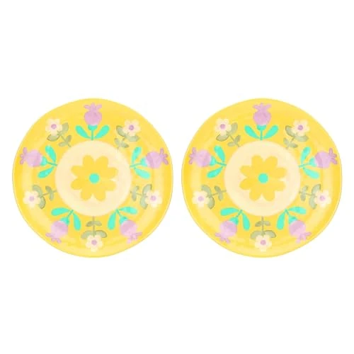 Offerta a tempo: Thun Set 2 piatti piani in melammina Florianne primavera - 52% da 24.90 € a 11.99 €