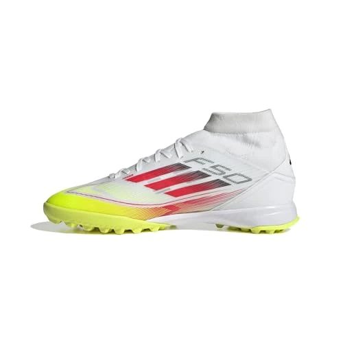 Oferta limitowana: adidas Kobiety F50 LEAGUE Mid Football boots Turf Women, Cloud White/Lucid Red/Solar Yellow, 39 1/3 EU z 344.41 zł na 344.41 zł (oszczędź 0.00%)
