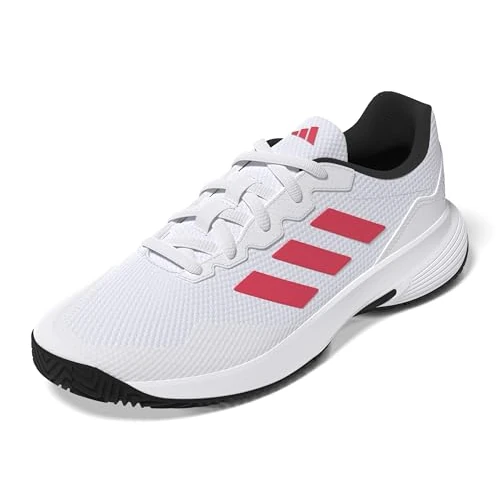 Offerta a tempo: Adidas Gamecourt 2.0 Tennis Shoes, Scarpe da Tennis Uomo, Ftwr White Lucid Red Core Black, 38 2/3 EU - 0.00% da 51.31 € a 51.31 €