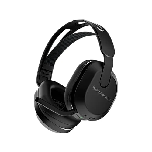 Turtle Beach Stealth 500 Czarny PlayStation Bezprzewodowe Słuchawki Gamingowe w/ 40hr Bateria & Bluetooth na PS5, PS4, Nintendo Switch, PC and Mobile