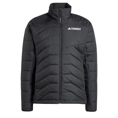 adidas Uomo Terrex Multi Synthetic Insulated Jacket, Black, XS