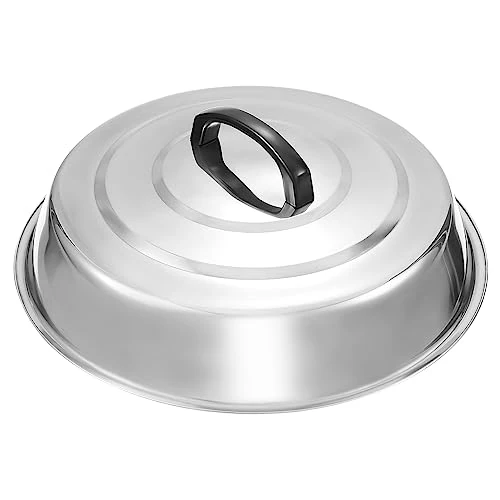 Offre limitée : POPETPOP Couvercle pour poêle à frire barbecue, ustensiles de cuisine en acier de 31.59 € à 31.59 € (0.00% de remise)