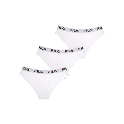 Oferta limitada: FILA Fi/2/Scx3/Fu6043 Ropa Interior, WH, XL (Pack de 3) para Mujer de 21.65 € a 21.65 € (ahorro 0.00%)