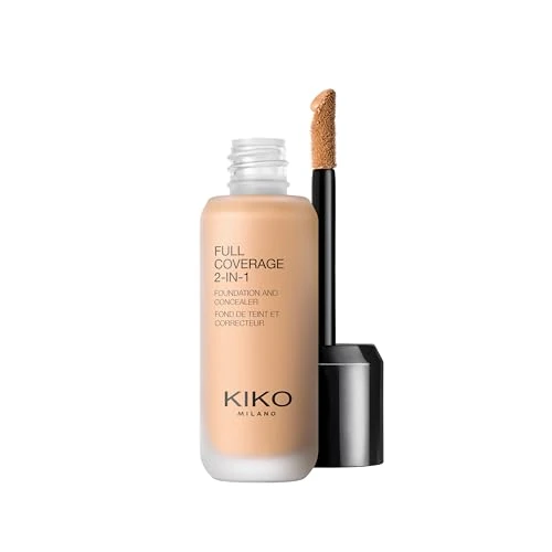 Offerta a tempo: KIKO Milano Full Coverage 2-in-1 Foundation & Concealer 09 - WB 60, Fondotinta E Correttore 2 In 1, Elevata Coprenza - 25% da 19.99 € a 14.99 €