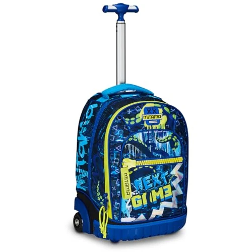 Offerta a tempo: Mitama Trolley Run Scuola Octogamer,Doppio Scomparto, Blu — 20% da 69,90 € a 55,90 €