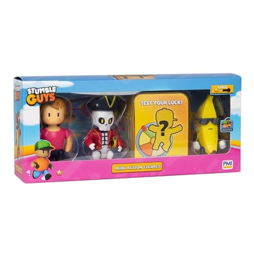 Oferta limitowana: Rocco Giocattoli Stumble Guys Figures Action 4 Pack Ast B cm 8 z 104.88 zł na 104.88 zł (oszczędź 0.00%)