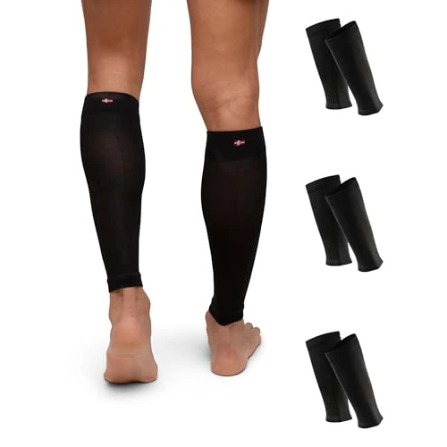 Zeitlich begrenztes Angebot: DANISH ENDURANCE Waden Kompressionsstrümpfe, 21-26 mmHg, 1 & 3 Paar, Schwarz, S von 54.95 € auf 54.95 € (0.00% Rabatt)