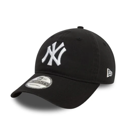 New Era New York Yankees MLB Washed Black Adjustable 9Twenty Cap