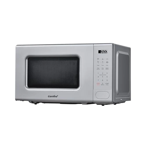 Oferta limitada: COMFEE Microondas retro 800 W 20 L con 8 menús preestablecidos, 5 niveles de potencia de cocción y botón Express Cook, rojo, CMSRO 20 di rd de 85.96 EUR a 85.96 EUR (ahorro 0%)