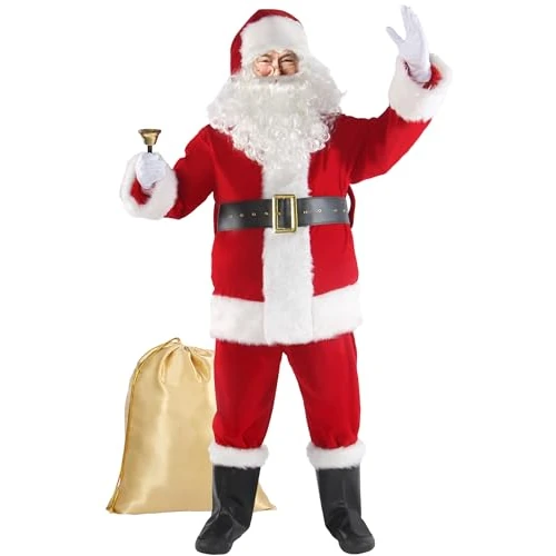 Offerta a tempo: Boveco Costume da Babbo Natal XL - 0.00% da 79.99 € a 79.99 €