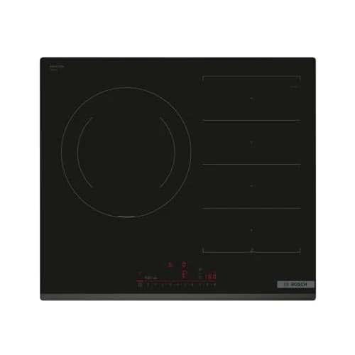 Bosch PXJ631HC2E Inductiekookplaat, 60 cm, serie 6, FlexInductie en zone 28 cm, Elektronik DirectSelect, PerfectFry Plus, Home Connect, zwart
