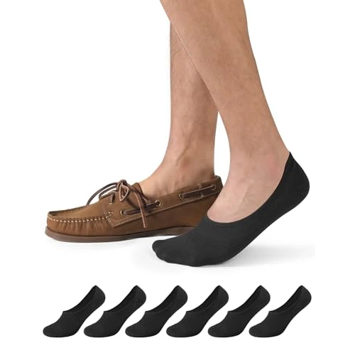 Oferta limitowana: CLOSEME 6 Par Męskie Skarpetki Stopki Skarpetki Kostkowe Niewidoczne Skarpety Bawełniane Oddychające do Mokasyny i Pantofle 6Czarny 43-46 L z 39.99 zł na 39.99 zł (oszczędź 0.00%)