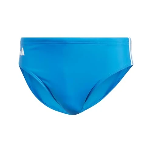 adidas Heren 3 STRIPES SWIM TRUNKS, Bright Royal/White, XS