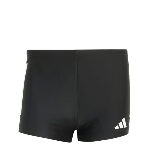Oferta limitada: Adidas Uomo 3 Stripes Swim Boxers, Black/White, M de 35.00 € a 22.49 € (ahorro 36%)