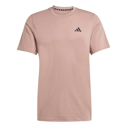 adidas Men's Train Essentials Feelready Training Tee, Warm Clay/Black, XS