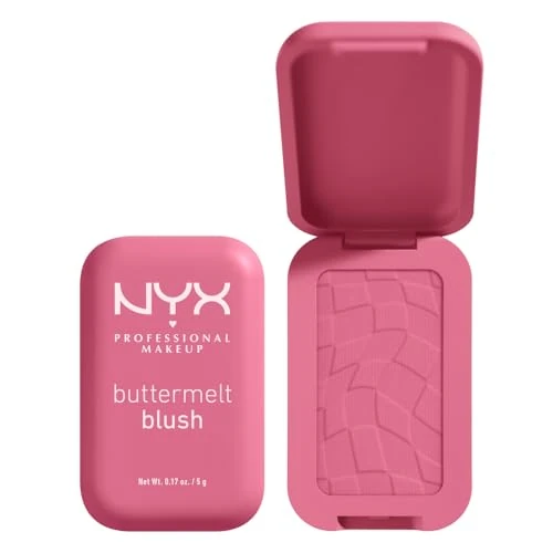 Limited offer: NYX PROFESSIONAL MAKEUP Buttermelt Powder Blush, Fade and Transfer-Resistant Blush, Up to 12HR Make Up Wear, Vegan Formula - For The Butta from 9.95 EUR to 8.36 EUR (save 16%)