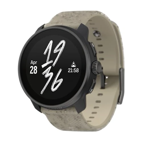 SUUNTO Race S Hardloophorloge met AMOLED Touchscreen, Dual-Frequentie GPS Sporthorloge, HRV- en Slaaptracking, AI-gebaseerd Trainingsplan, Gratis Offline Kaarten, 50m Waterdicht