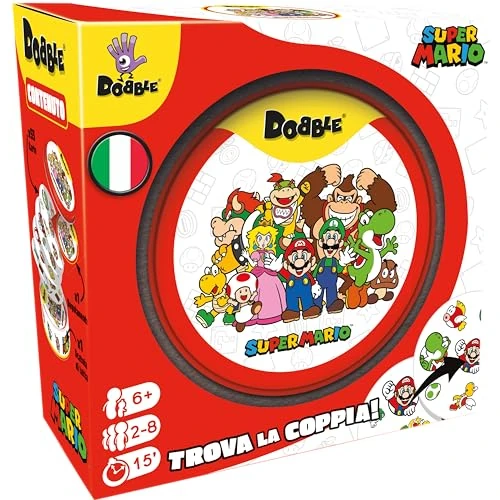 Tijdelijke aanbieding: Dobble Super Mario (Eco-Sleeve) van 18.56 € naar 18.56 € (0.00% korting)