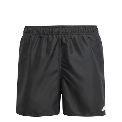 adidas Niños SWIM SHORTS KIDS, Black/White, 11-12 Years