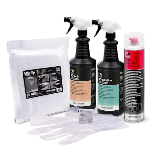 Oferta limitada: ERRECOM Kit limpieza aire acondicionado, funda protectora Wally y aerosol limpieza unidad interna 600mL, Bio Ácido y Bio Alcalino de 2L con biotensioactivos para limpieza de unidad externa, guantes de 49.50 EUR a 49.50 EUR (ahorro 0%)