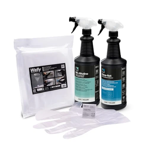 Oferta limitada: Errecom Kit limpieza aire acondicionado, incluye detergente Clima-Net 1L limpieza unidad interna y filtros, funda Wally, detergente bioalcalino Bio Alkaline 1L limpieza unidad externa, guantes de 35.00 € a 35.00 € (ahorro 0.00%)
