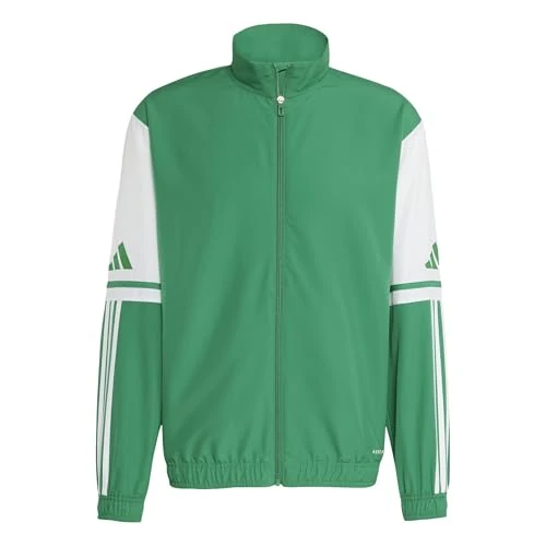 Limited-time offer: adidas Men's Squadra25 Presentation Sweatshirt, team green/white, S Tall from 8.08 £ to 6.27 £ (save 22%)