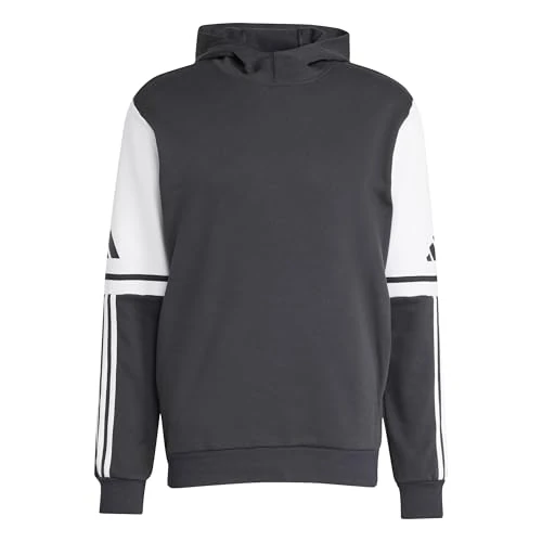 adidas Uomo SQUADRA25 Sweat Hoody, Black/White, S