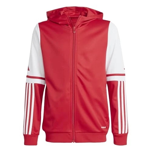 adidas Unisex - Bambini SQUADRA25 HOODY KIDS, Rosso (Team Power Red 2/White), 11-12 anni
