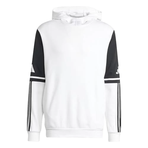 Offerta a tempo: adidas Uomo Squadra25 Sweat Hoody Sweatshirt, White, XXL Tall - 50% da 55.00 € a 27.40 €