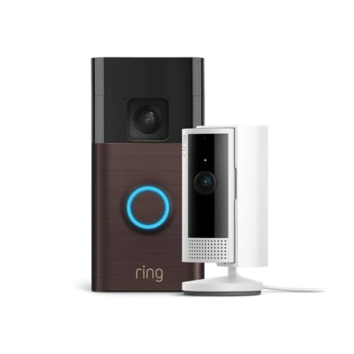 Offerta a tempo: Ring videocitofono a batteria (Battery Video Doorbell) Con Videocamera interna | Installazione semplice fai-da-te (5 min.) | Ring Home: 30 gg. prova gratuita - 70% da 149.98 € a 44.99 €