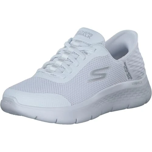 Skechers Go Walk Flex Grand Entry - Scarpe da Ginnastica da Donna, White,
