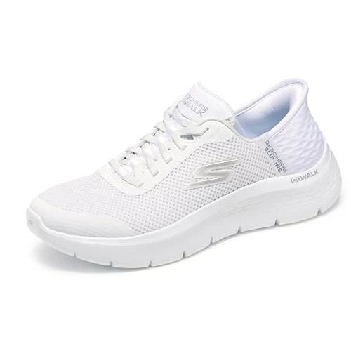 Offre limitée : Skechers Femme GO Walk Flex Grand Entry Basket, White, 37 EU de 84.95 € à 63.95 € (25% de remise)