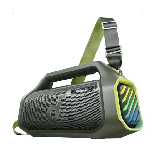 Limited-time offer: soundcore Anker Boom 2 Plus Outdoor Speaker, Bluetooth Speaker with 140W, 2+2 Channel, BassUp 2.0, 20H, Fast Charge, IPX7 Waterproof, RGB Lights, USB-C, Power Bank, for Camping, Beach, Garden from 199.99 GBP to 185.99 GBP (save 7%)