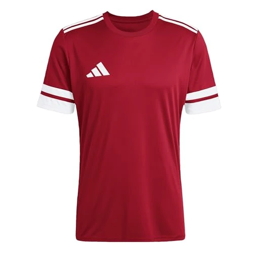 Adidas Uomo SQUADRA25 Jersey Short Sleeve, Team Power Red 2 / White, 3XL