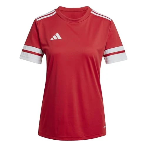 Offre limitée : adidas Damen SQUADRA25 Jersey Short Sleeve, Team Power Red 2 / White, S de 23.00 € à 11.32 € (51% de remise)