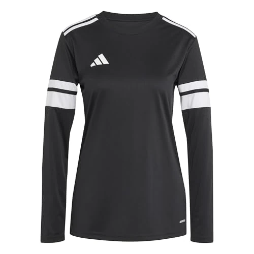 Offerta a tempo: adidas Donna Squadra25 Jersey Long Sleeve Shirt, Black/White, M - 0.00% da 21.80 € a 21.80 €