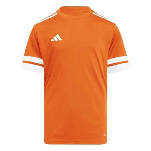 Adidas Unisex - Bambini SQUADRA25 Jersey Short Sleeve Kids, Team Orange/White, 15-16 Years