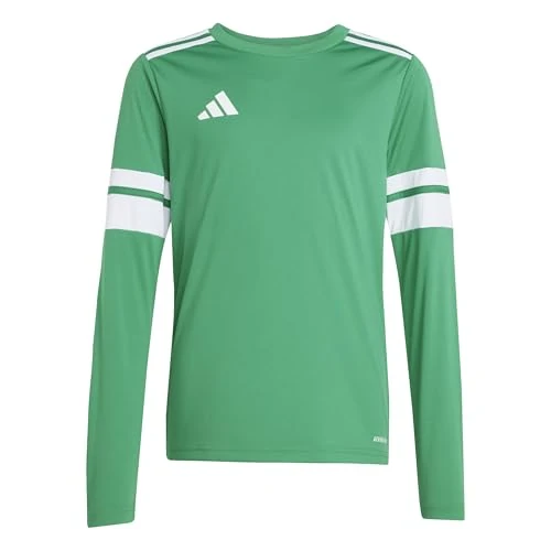 Limited-time offer: adidas Men's SQUADRA25 Jersey Long Sleeve, Team Green/White, L from 22.95 GBP to 22.95 GBP (save 0%)