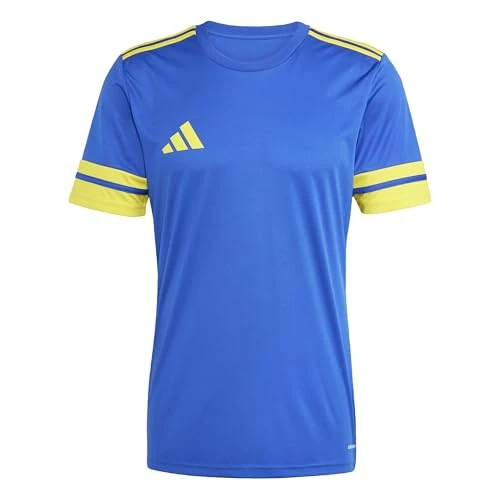 Adidas Homme SQUADRA25 Jersey Short Sleeve, Team Royal Blue/Team Yellow, M