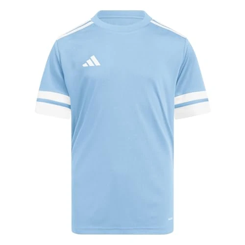 Oferta limitada: adidas Unisex - Bambini e Ragazzi SQUADRA25 Jersey Short Sleeve Kids, Team Light Blue/White, 15-16 Years de 20.00 EUR a 13.99 EUR (ahorro 30%)