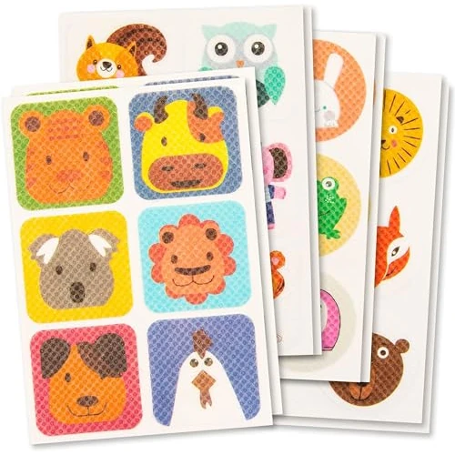 Offerta a tempo: Adesivi per Zanzare Repellente,cerotti zanzare bambini, 60 Pezzi Anti Repellente Della Zanzara Patch Cartone Animato, Repellente per Zanzare, Adatto per Campeggio All'aperto per Adulti e Bambini - 20% da 10.99 € a 8.79 €