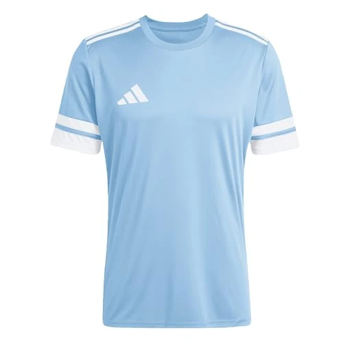 Offerta a tempo: adidas Homme SQUADRA25 Jersey Short Sleeve, Team Light Blue/White, XS - 35% da 23.00 € a 14.99 €