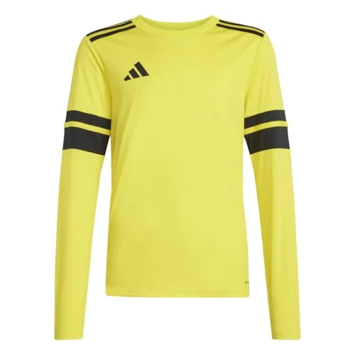 Oferta limitada: adidas Unisex niños Squadra25 Jersey Long Sleeve Kids Shirt, Team Yellow/Black, 5-6 Years de 25.00 € a 19.95 € (ahorro 20%)