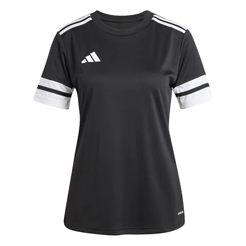 Offerta a tempo: Adidas Femme SQUADRA25 Jersey Short Sleeve, Black/White, S - 22% da 23.00 € a 17.90 €