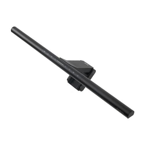 Oferta limitada: BenQ ScreenBar Pro Barra de Luz LED para Monitor (Negro)/Iluminación amplia/Sensor de movimiento/Brillo y temperatura de color ajustables/Sin reflejos en la pantalla/Monitores curvos/USB-C de 139.00 EUR a 118.15 EUR (ahorro 15%)