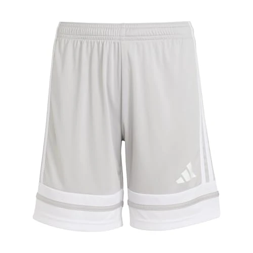 Offerta a tempo: adidas SQUADRA25 SHORT KIDS, boxer bambino Unisex - Bambini, team light grey/white, - 19% da 12.99 € a 10.52 €