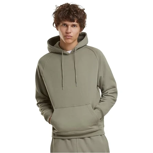 Offerta a tempo: Urban Classics TB014-Blank Hoody 2-Pack, Felpa con Cappuccio Uomo, Palegreen, L - 20% da 39.90 € a 31.94 €