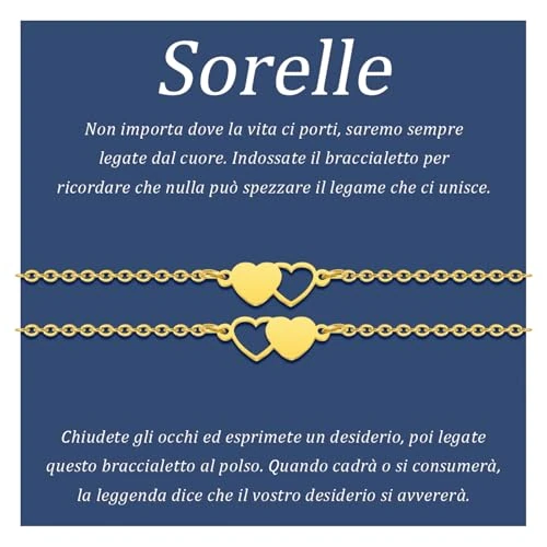 Offre limitee: SUNSH Bracelet De Sœurs Pour Femmes - Cadeau D'anniversaire Pour Meilleures Amies, Fille, Mère - Bracelet De Distance de 15.99 EUR a 15.99 EUR (economie 0%)