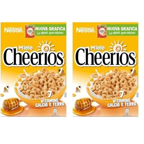 CHEERIOS Cereali Integrali al Miele 330 g (Confezione da 2)